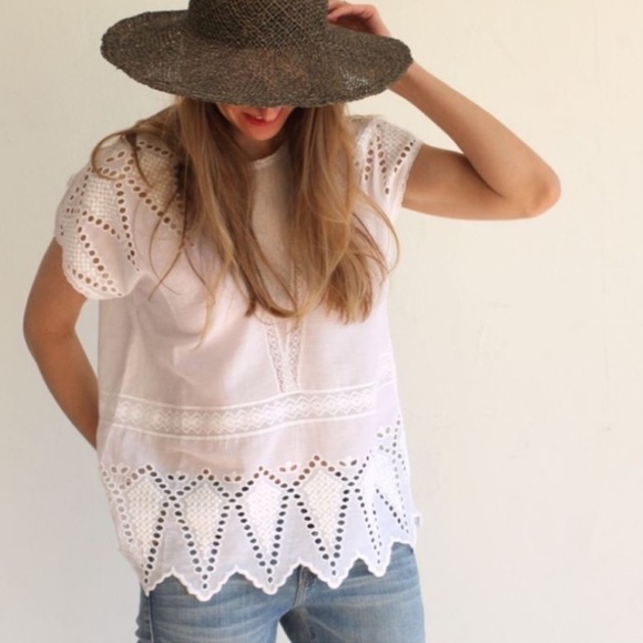 Ulla Johnson Maryse Blouse Sz 2 - Picture 1 of 6